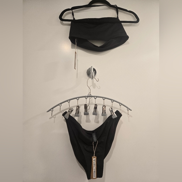 SKIMS Classic Black Swim Set - Picture 1 of 4